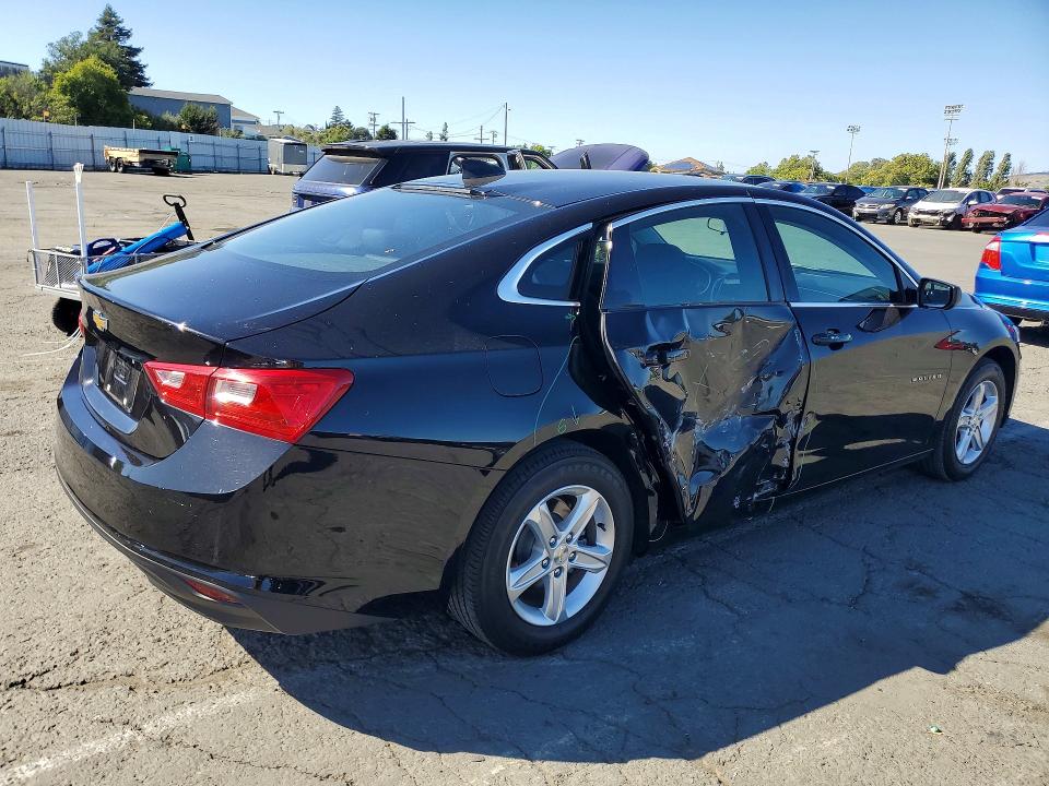 2022 Chevrolet Malibu VIN 1G1ZB5ST1NF201277 COPART salvage auction — SIDE, Ca - Salvage Certificate, sold $4,150 on 2026-07-10 (photo 3)