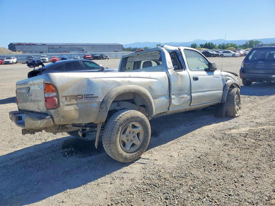 2004 Toyota Tacoma VIN 5TEWN72N14Z419459 COPART salvage auction — ALL OVER, CA - NON-REPAIRABLE VEHICLE CERT, sold $925 on 2026-07-24 (photo 3)