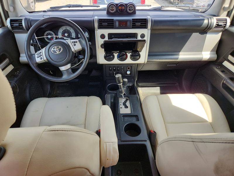 2013 Toyota Fj cruiser VIN JTEBU4BF3DK163303 COPART salvage auction — FRONT END, Md - Cert Of Salvage < 75% Damage, sold $6,800 on 2026-07-28 (photo 8)