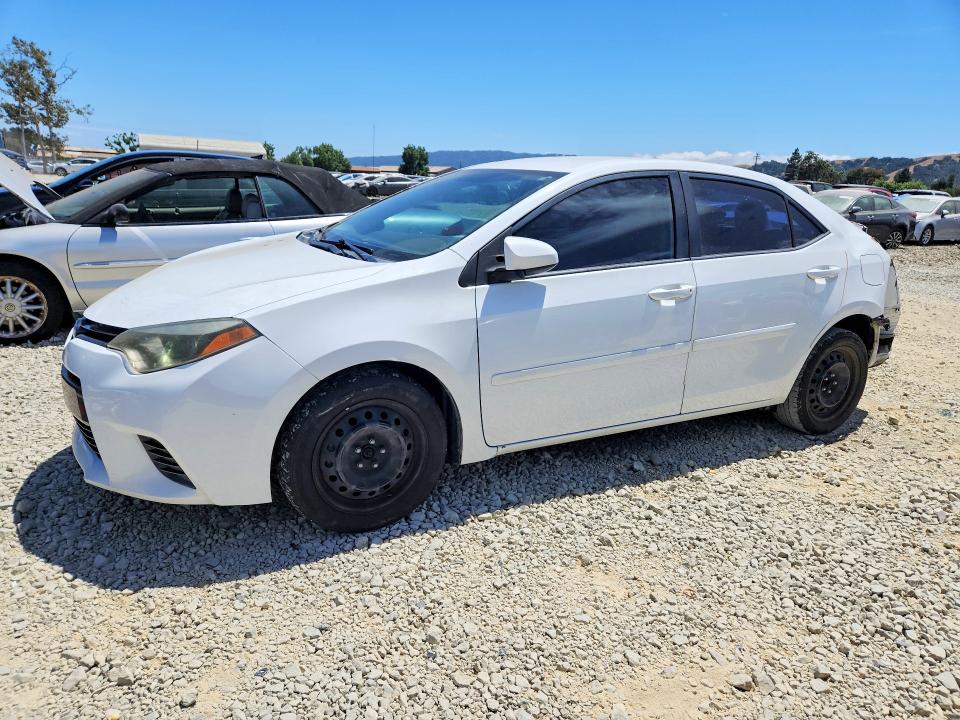 2015 Toyota VIN 5YFBURHE8FP242499 COPART salvage auction — REAR END, Ca - Salvage Certificate, sold $1,650 on 2026-07-28 (photo 1)