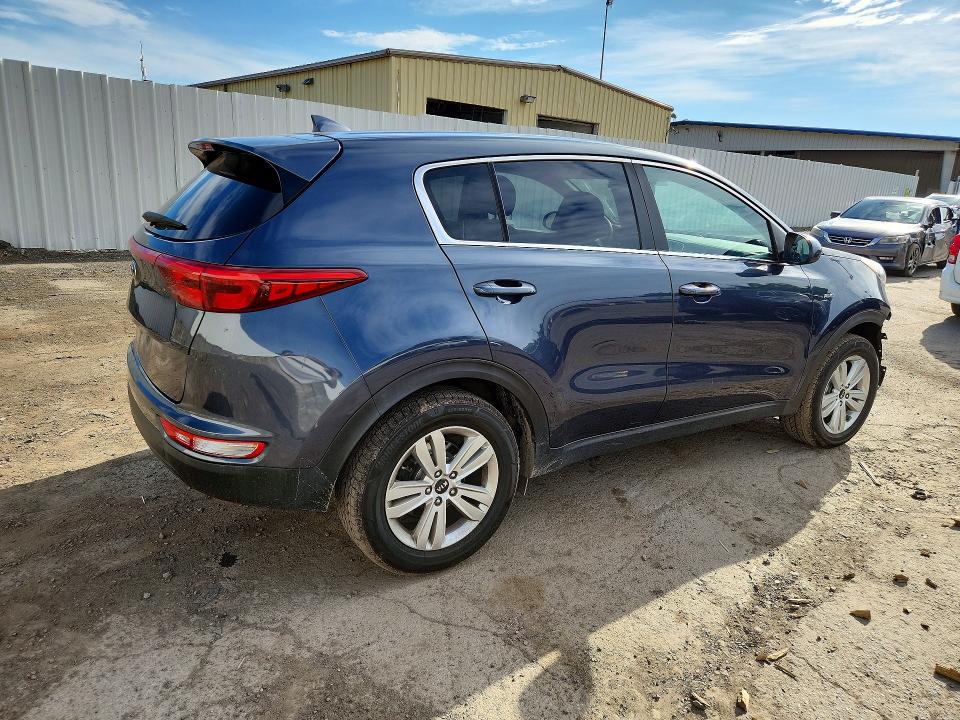 2019 Kia Sportage VIN KNDPMCAC2K7583937 COPART salvage auction — FRONT END, Nj - Cert Of Title-Salvage, sold $1,800 on 2026-07-30 (photo 3)