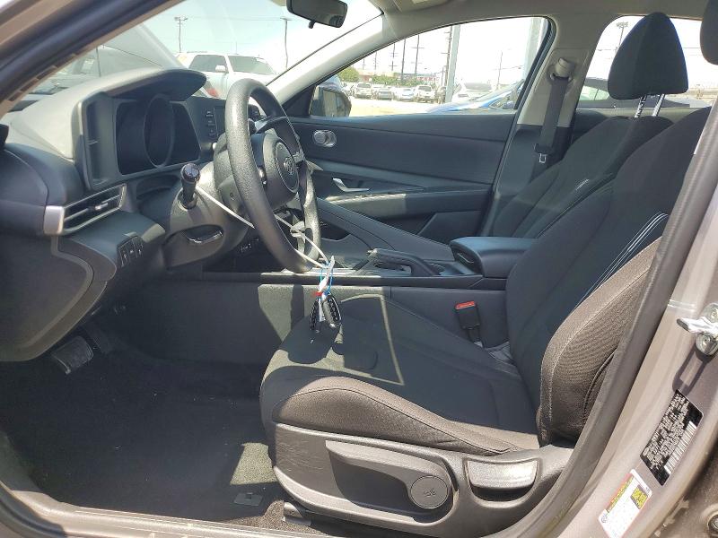 2022 Hyundai Elantra VIN KMHLM4AG1NU354738 COPART salvage auction — FRONT END, Ca - Salvage Certificate, sold $4,600 on 2026-07-13 (photo 7)