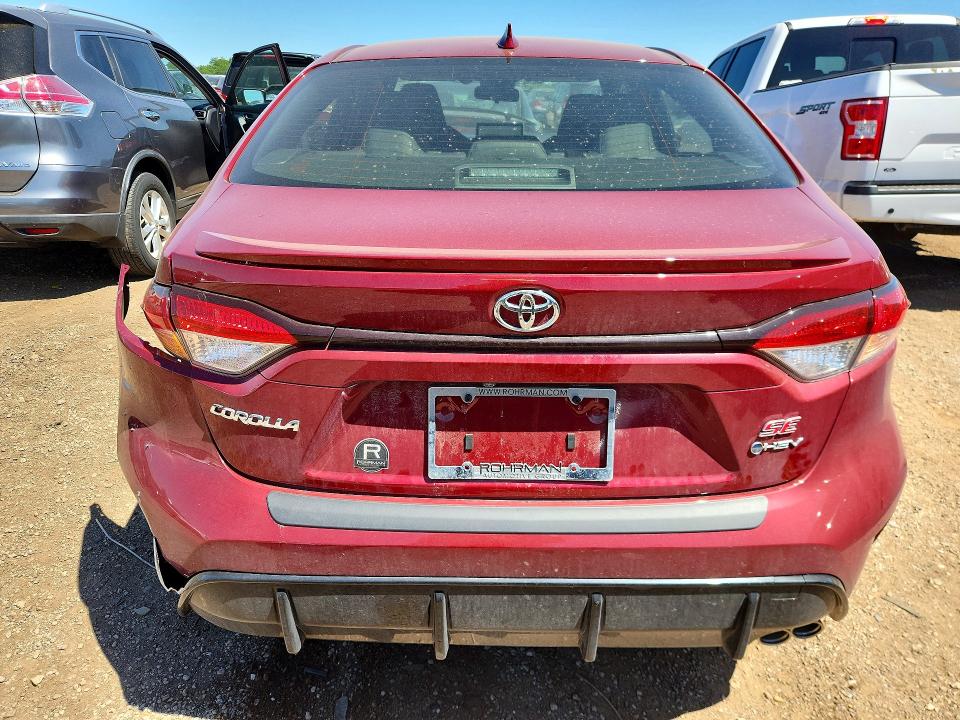 2026 Toyota VIN JTDBDMHE0T3030395 COPART salvage auction — REAR END, Wv - Salvage Certificate, sold $12,800 on 2026-07-28 (photo 6)