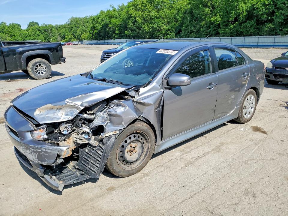 2015 Mitsubishi Lancer VIN JA32U2FU9FU000288 COPART salvage auction — FRONT END, Oh - Cert Of Title-Salvage, sold $625 on 2026-08-22 (photo 1)