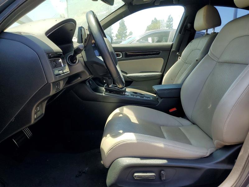 2023 Honda Civic VIN 19XFL1H88PE000296 COPART salvage auction — INTERIOR BURN, Ca - Salvage Certificate, sold $6,400 on 2026-07-02 (photo 7)