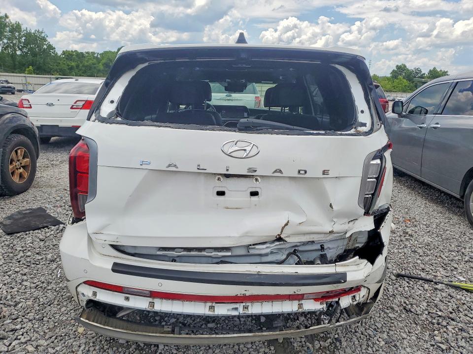 2024 Hyundai Palisade VIN KM8R74GE3RU725122 COPART salvage auction — REAR END, Al - Cert Of Title-Salvage Title, sold $11,200 on 2026-07-07 (photo 6)