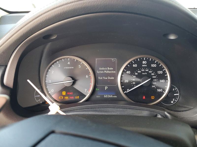 2020 Lexus Nx VIN JTJAARBZ9L5018826 COPART salvage auction — FRONT END, Fl - Cert Of Title Slvg Rebuildable, sold $10,100 on 2026-07-26 (photo 9)