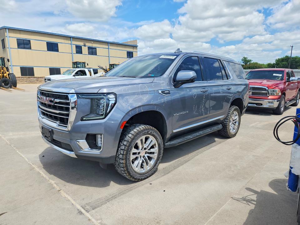2021 Gmc VIN 1GKS2BKD4MR113938 COPART salvage auction — HAIL, TX - CERTIFICATE OF TITLE (P), sold $14,200 on 2026-07-02 (photo 1)