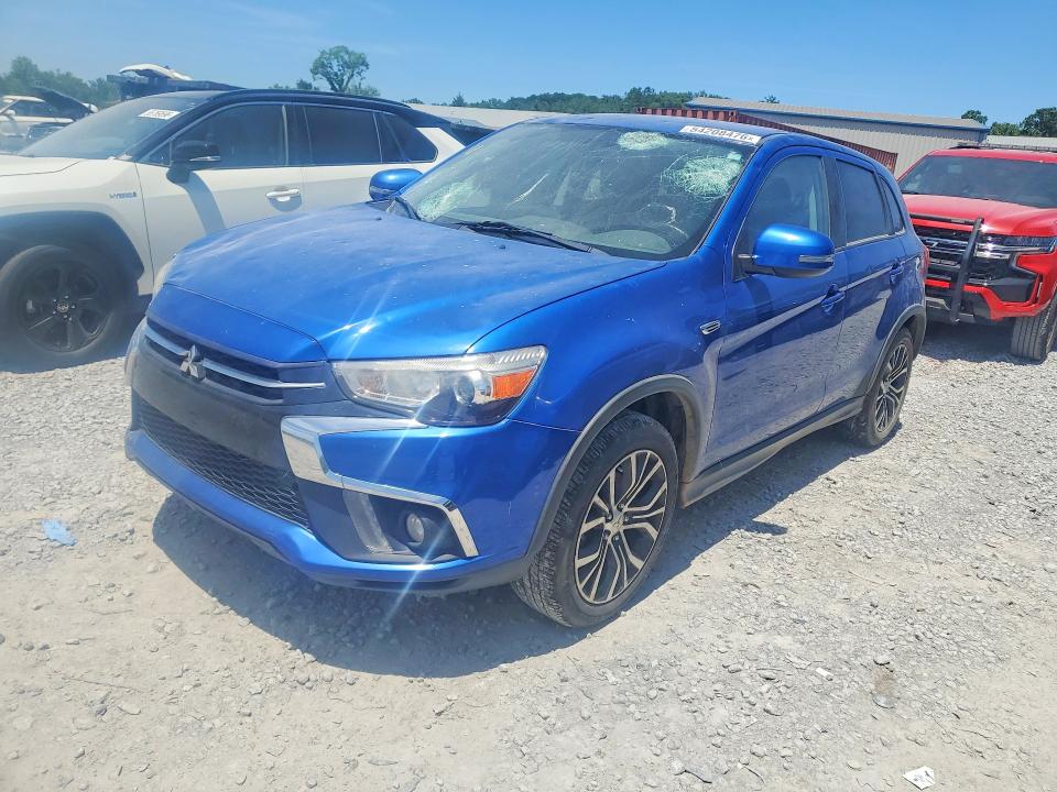 2018 Mitsubishi Outlander VIN JA4AP3AW0JU000282 COPART salvage auction — HAIL, Al - Cert Of Title-Salvage Title, sold $975 on 2026-07-07 (photo 1)