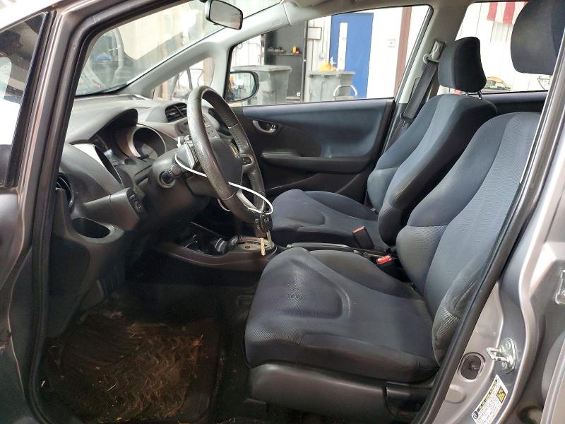 2009 Honda Fit VIN JHMGE88429S018375 COPART salvage auction — NORMAL WEAR, Pa - Non Public Clean Title, sold $825 on 2026-07-29 (photo 7)
