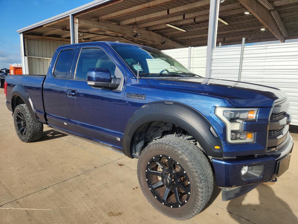 2017 Ford F-150 VIN 1FTFX1EF2HKC00161 COPART salvage auction — SIDE, TX - SALVAGE VEHICLE TITLE, sold $20,400 on 2026-07-29 (photo 4)