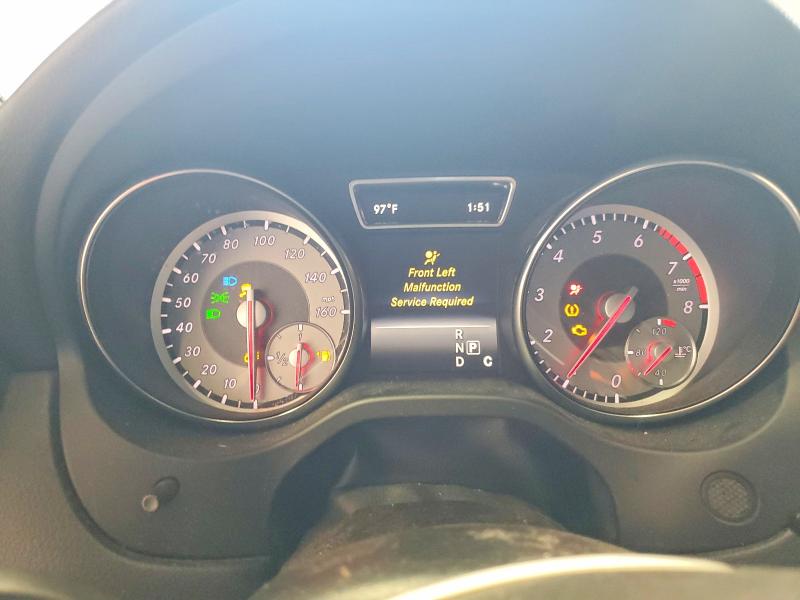 2016 Mercedes-benz Cla-klasse VIN WDDSJ4EB5GN298958 COPART salvage auction — FRONT END, Va - Cert Of Title - Salvage, sold $225 on 2026-07-24 (photo 9)