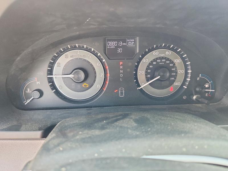 2013 Honda Odyssey VIN 5FNRL5H46DB021588 COPART salvage auction — FRONT END, Tx - Salvage Vehicle Title, sold $4,200 on 2026-07-28 (photo 9)