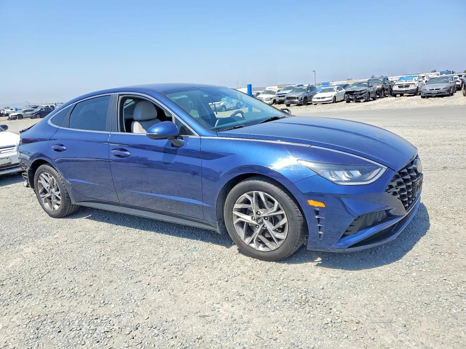 2020 Hyundai Sonata VIN 5NPEL4JA5LH047317 COPART salvage auction — REAR END, CA - SALVAGE CERTIFICATE, sold $3,500 on 2026-07-24 (photo 4)