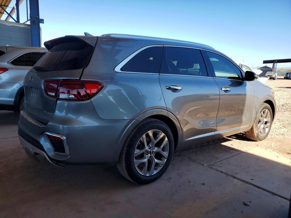 2019 Kia Sorento VIN 5XYPK4A56KG449884 COPART salvage auction — REAR END, Az - Cert Of Title - Salvage, sold $1,200 on 2026-07-21 (photo 3)