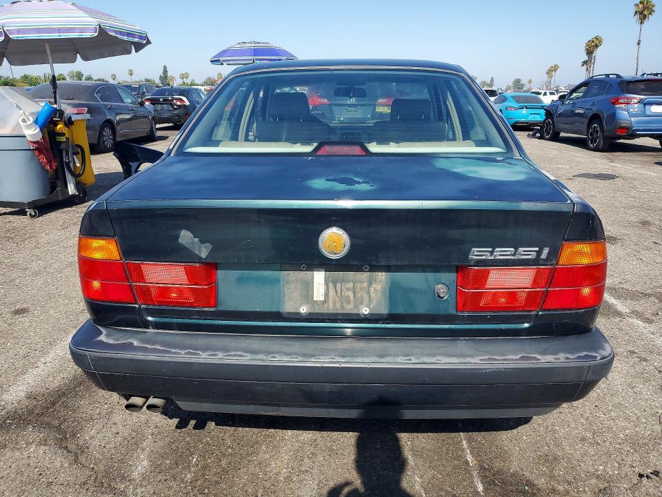 1994 BMW 5 series VIN WBAHD6320RGK43798 COPART salvage auction — NORMAL WEAR, CA - DIS/DLR/EXP ONLY CLEAN TITLE, sold $525 on 2026-07-30 (photo 6)