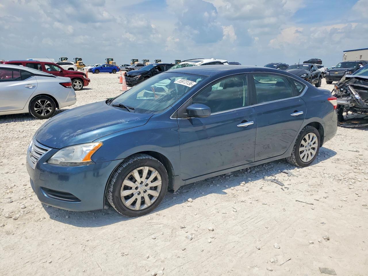 2013 Nissan Sentra VIN 1N4AB7AP9DN902776 COPART salvage auction — Mechanical, WI - CERTIFICATE OF TITLE, sold $500 on 2026-07-02 (photo 1)