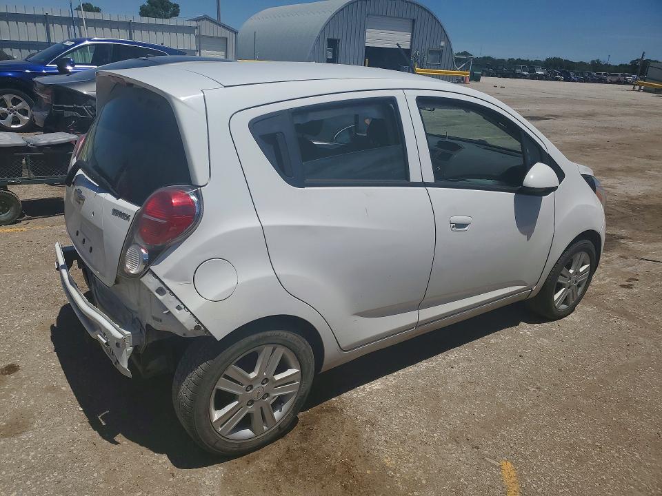 2015 Chevrolet Spark VIN KL8CB6S94FC810558 COPART salvage auction — SIDE, Id - Salvage Certificate Of Title, sold $425 on 2026-07-15 (photo 3)