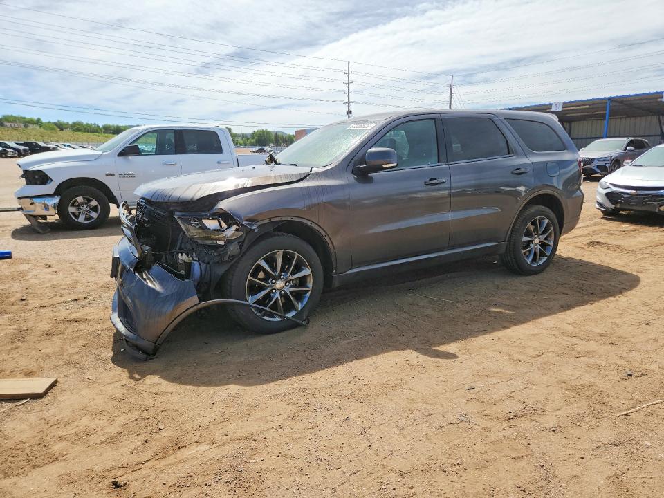2017 Dodge Durango VIN 1C4RDJDG3HC870134 COPART salvage auction — FRONT END, Co - Salvage Title, sold $4,700 on 2026-07-29 (photo 1)