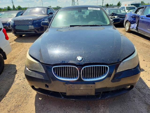2007 BMW 5 series VIN WBANE73507CM49241 COPART salvage auction — FRONT END, Il - Certificate Of Title, sold $400 on 2026-07-09 (photo 5)