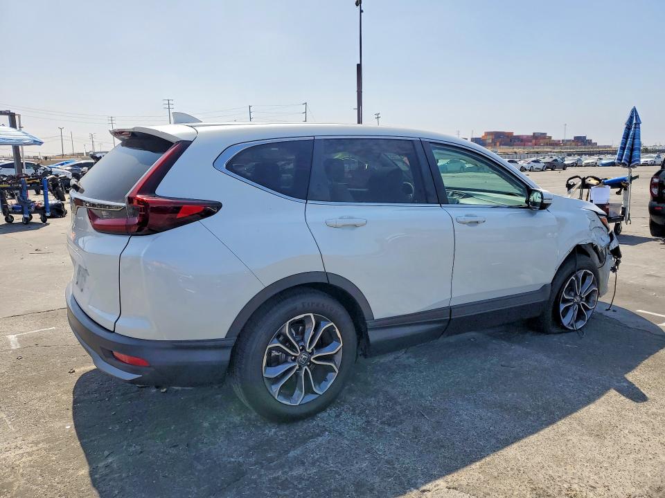 2021 Honda Cr-v VIN 2HKRW1H56MH416266 COPART salvage auction — FRONT END, Ca - Salvage Certificate, sold $10,000 on 2026-07-31 (photo 3)
