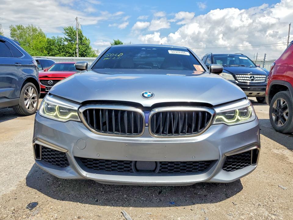 2018 BMW M5 VIN WBAJB9C5XJB035853 COPART salvage auction — REAR END, Il - Certificate Of Title, sold $13,200 on 2026-07-27 (photo 5)