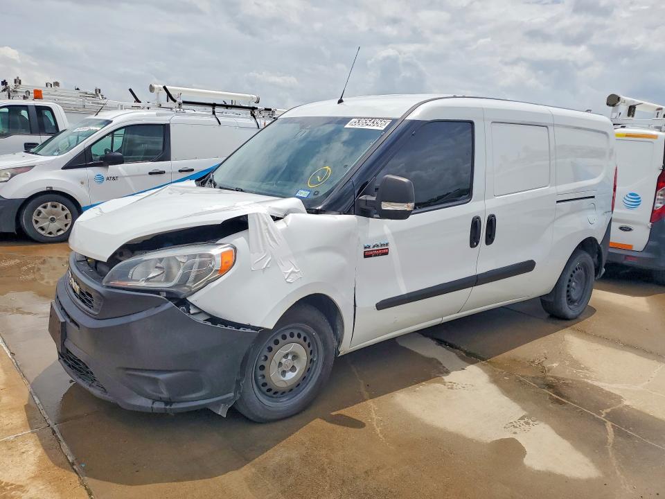 2021 Ram Promaster city VIN ZFBHRFAB7M6V72863 COPART salvage auction — FRONT END, Sc - Certificate Of Title, sold $1,000 on 2026-07-16 (photo 1)