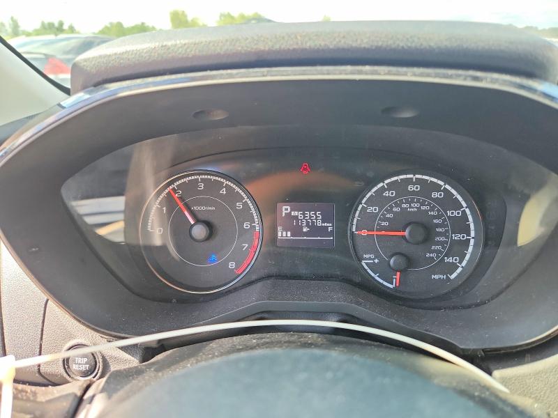 2017 Subaru Impreza VIN 4S3GKAA63H3615587 COPART salvage auction — NORMAL WEAR, Ok - Dealer Only Clean Title, sold $2,300 on 2026-07-09 (photo 9)