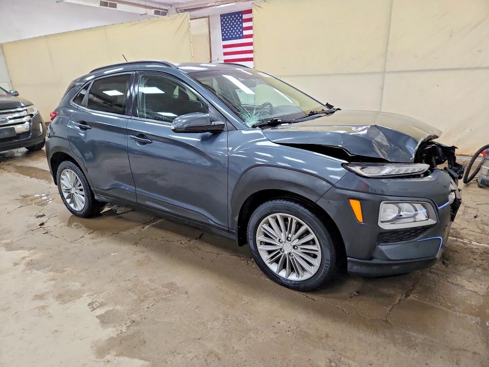 2018 Hyundai Kona VIN KM8K2CAA4JU097947 COPART salvage auction — FRONT END, Ny - Mv-907A Salvage Certificate, sold $1,350 on 2026-07-22 (photo 4)