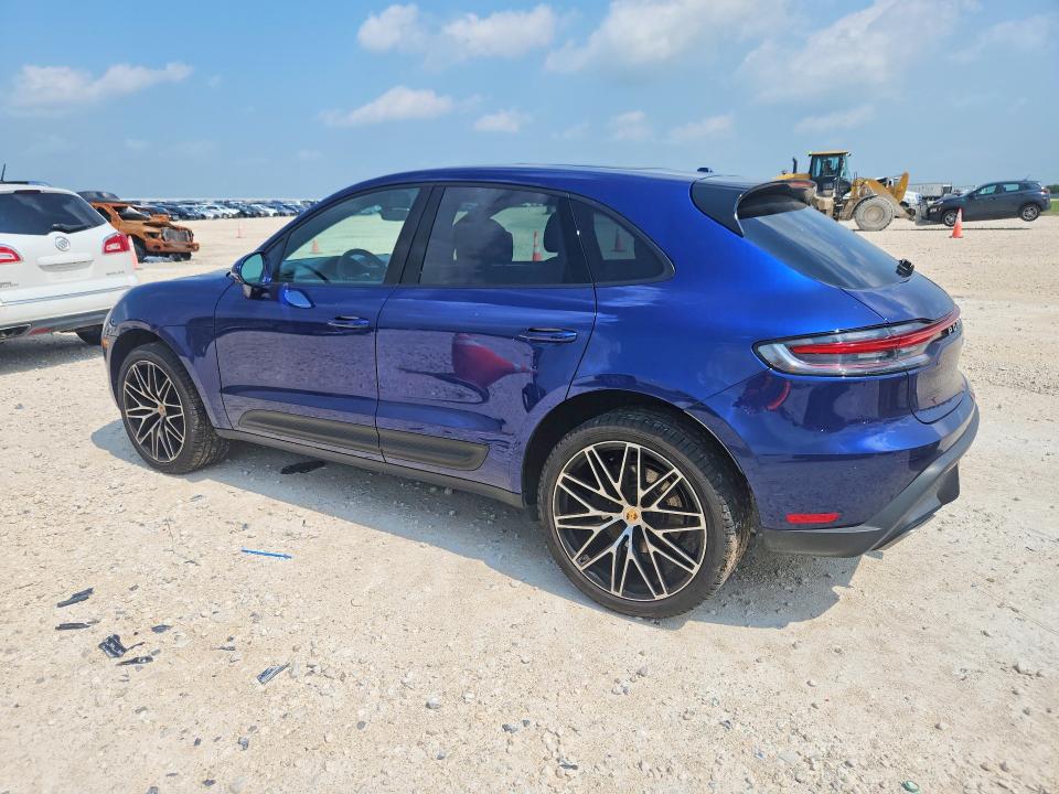 2024 Porsche Macan VIN WP1AA2A50RLB12346 COPART salvage auction — FRONT END, Tx - Salvage Vehicle Title, sold $30,750 on 2026-07-23 (photo 2)