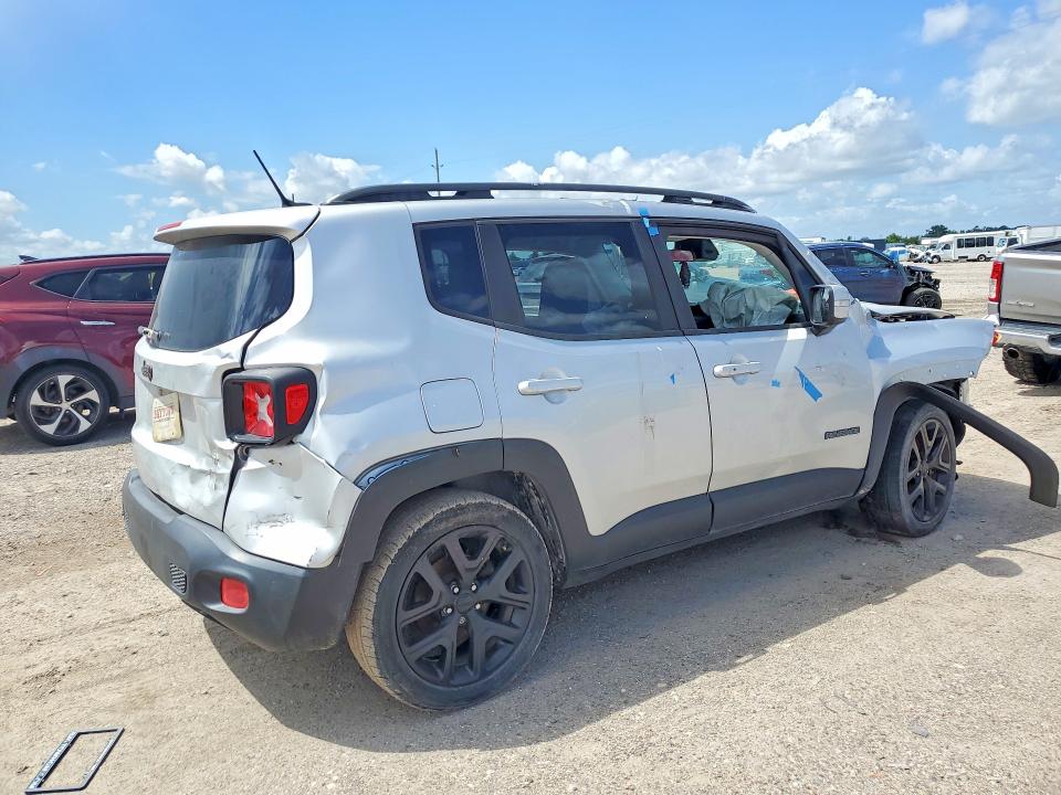 2017 Jeep Renegade VIN ZACCJABB3HPG50297 COPART salvage auction — FRONT END, Tx - Salvage Vehicle Title, sold $650 on 2026-08-13 (photo 3)