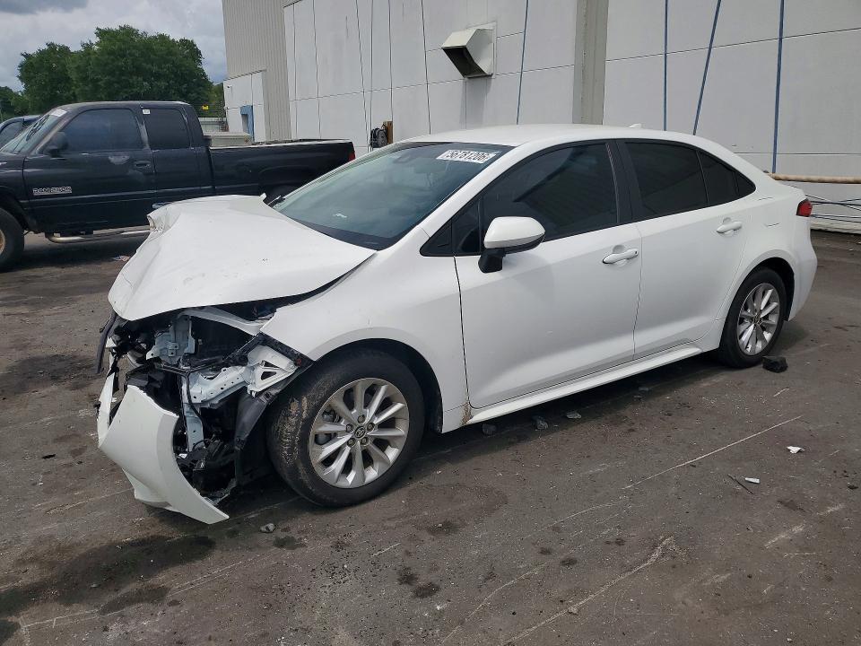2022 Toyota Corolla VIN 5YFVPMAE8NP362982 COPART salvage auction — FRONT END, Fl - Certificate Of Destruction, sold $2,750 on 2026-07-27 (photo 1)