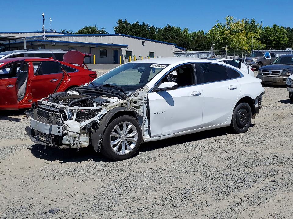 2019 Chevrolet Malibu VIN 1G1ZD5ST2KF159045 COPART salvage auction — VANDALISM, Ca - Salvage Certificate, sold $100 on 2026-07-07 (photo 1)