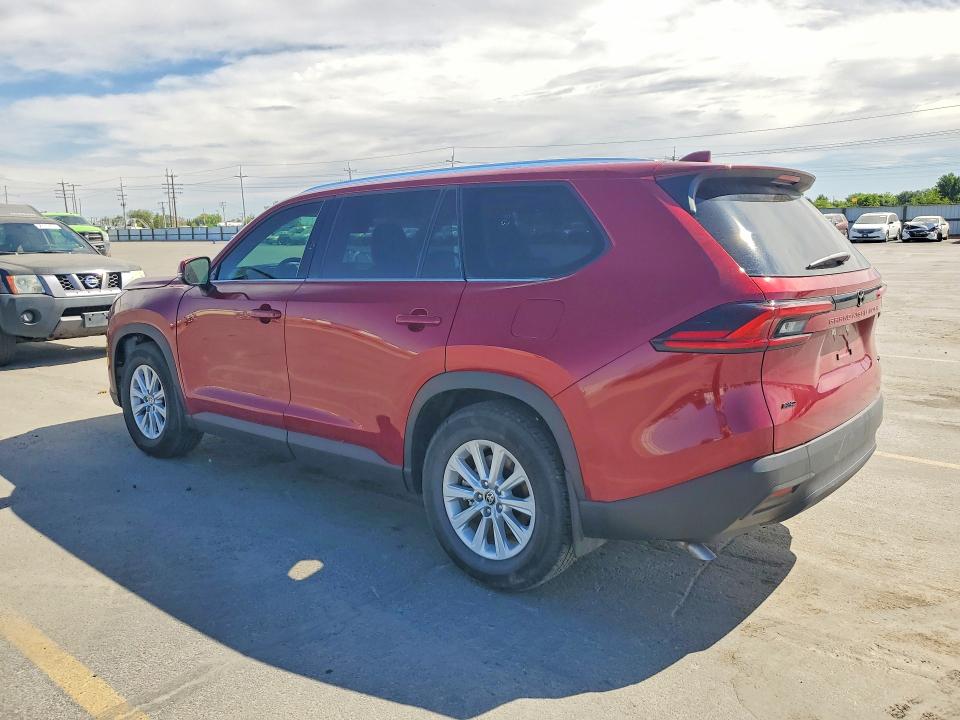 2025 Toyota Highlander VIN 5TDAAAB52SS100262 COPART salvage auction — REAR END, Nv - Salvage Title (P), sold $18,200 on 2026-07-02 (photo 2)