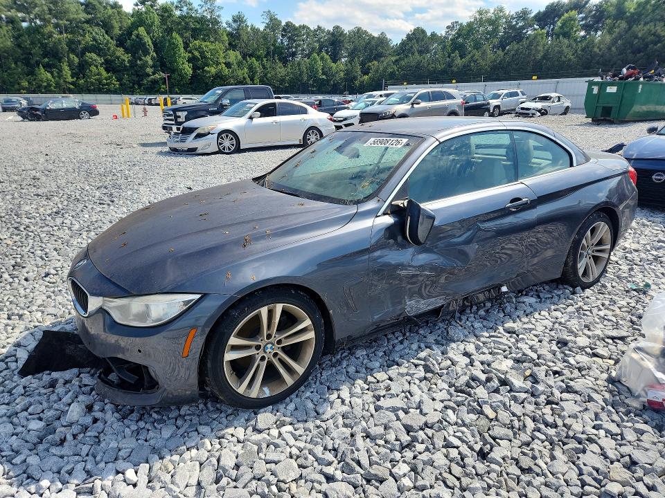 2016 BMW 4er VIN WBA3V7C5XG5A27427 COPART salvage auction — FRONT END, Ga - Certificate Of Title, sold $1,250 on 2026-07-28 (photo 1)