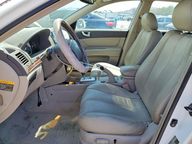 2006 Hyundai Sonata VIN 5NPEU46F86H122792 COPART salvage auction — FRONT END, Nv - Salvage Title, sold $375 on 2026-07-09 (photo 7)