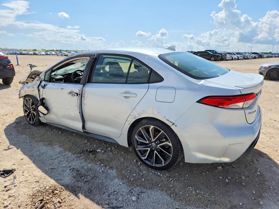 2022 Toyota Corolla VIN JTDP4MCE0N3508976 COPART salvage auction — FRONT END, TX - CERTIFICATE OF TITLE, sold $1,300 on 2026-07-14 (photo 2)