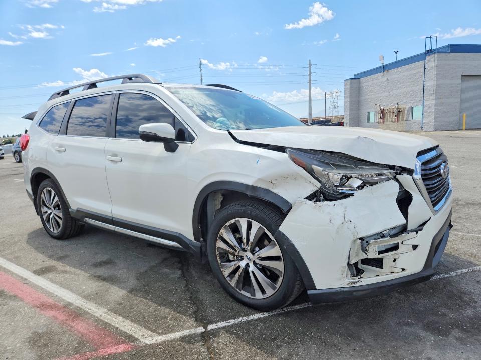 2022 Subaru Ascent VIN 4S4WMAPD6N3419288 COPART salvage auction — FRONT END, Ca - Salvage Certificate, sold $6,700 on 2026-09-01 (photo 4)