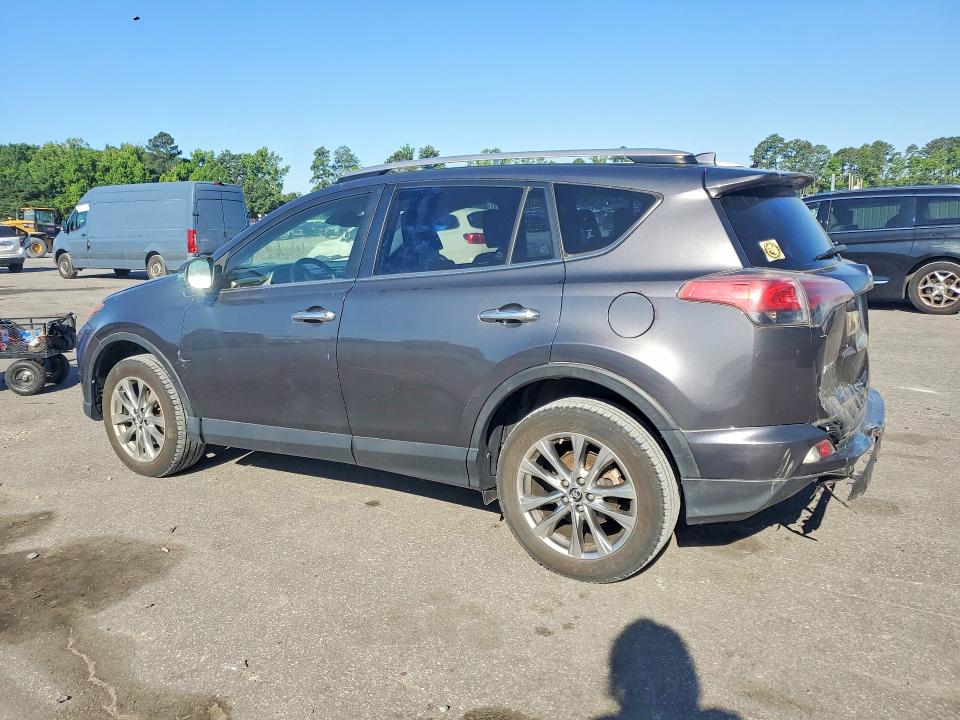 2016 Toyota Rav 4 VIN JTMYFREV8GJ084731 COPART salvage auction — REAR END, Nc - Salvage Certificate Of Title, sold $6,800 on 2026-07-16 (photo 2)