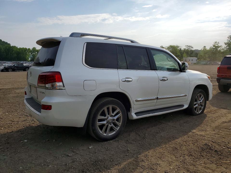 2013 Lexus Lx VIN JTJHY7AX5D4121375 COPART salvage auction — FRONT END, Ny - Mv907A With Altered Vin, sold $9,200 on 2026-07-21 (photo 3)
