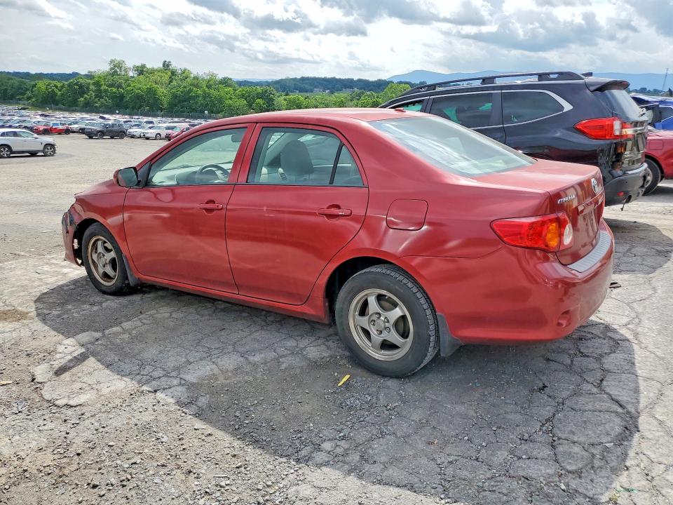 2009 Toyota Corolla VIN JTDBL40E799030253 COPART salvage auction — FRONT END, Pa - Certificate Of Salvage, sold $825 on 2026-07-24 (photo 2)