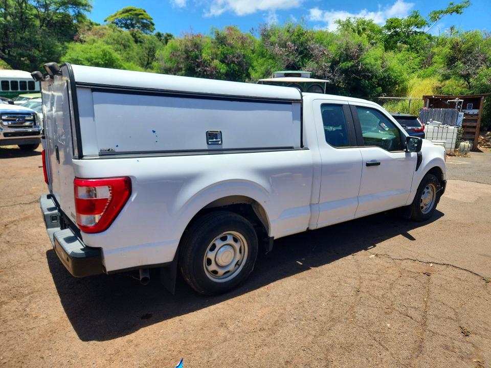 2021 Ford F-150 VIN 1FTEX1CB4MKE44898 COPART salvage auction — NORMAL WEAR, HI - CERTIFICATE OF TITLE, sold $12,100 on 2026-07-27 (photo 3)