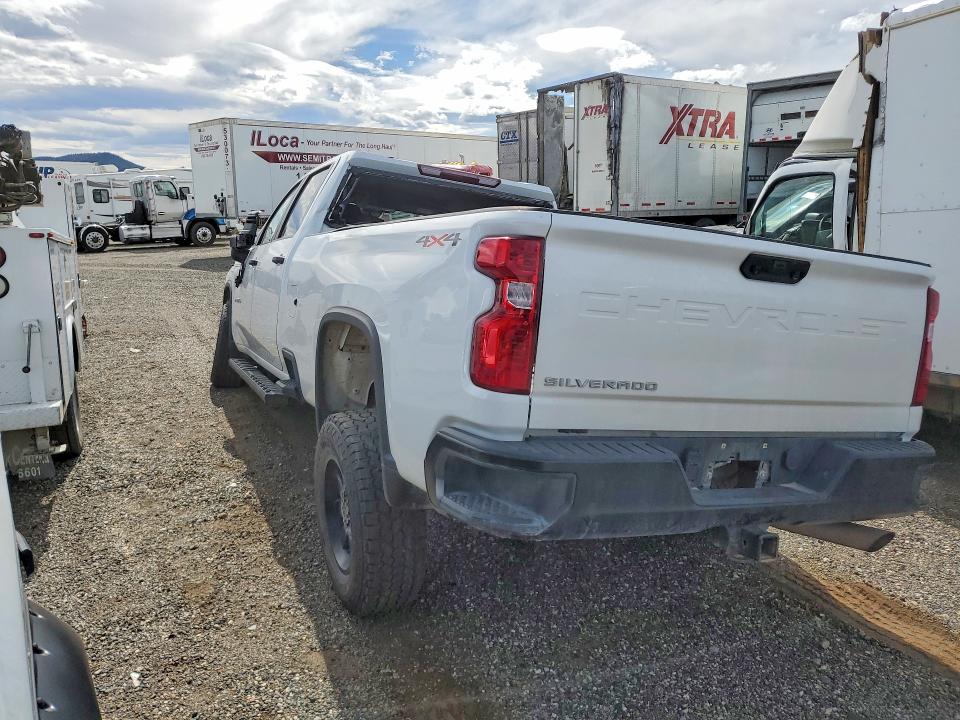 2024 Chevrolet Silverado VIN 1GC4YLE7XRF265245 COPART salvage auction — FRONT END, Mt - Salvage Certificate Of A Vehic, sold $2,200 on 2026-07-28 (photo 2)