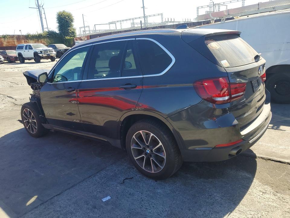 2017 BMW X5 VIN 5UXKR0C38H0V72075 COPART salvage auction — FRONT END, Ca - Salvage Certificate, sold $3,100 on 2026-07-22 (photo 2)