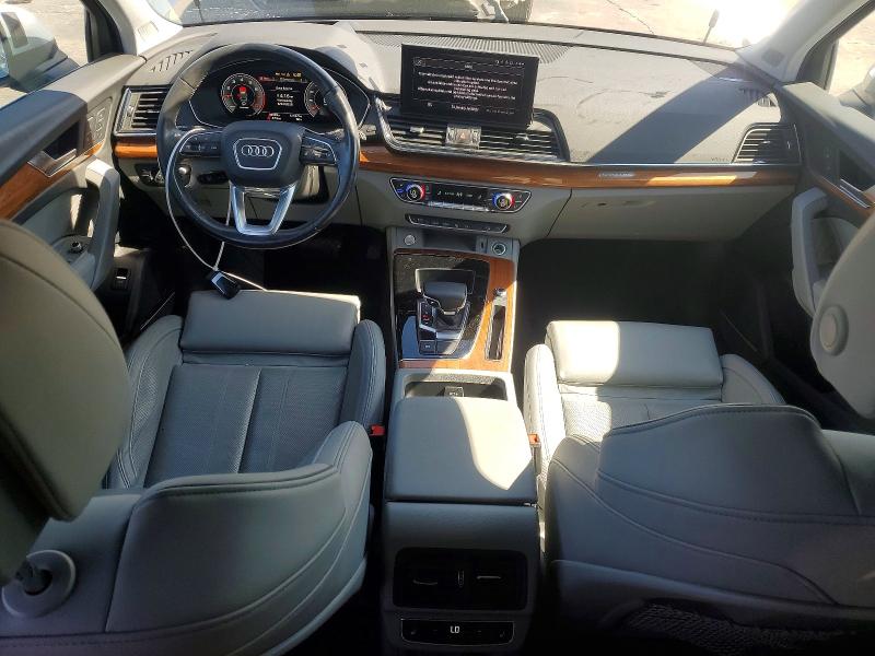 2022 Audi Q5 VIN WA1FAAFY4N2013446 COPART salvage auction — SIDE, Ca - Salvage Certificate, sold $18,900 on 2026-07-08 (photo 8)