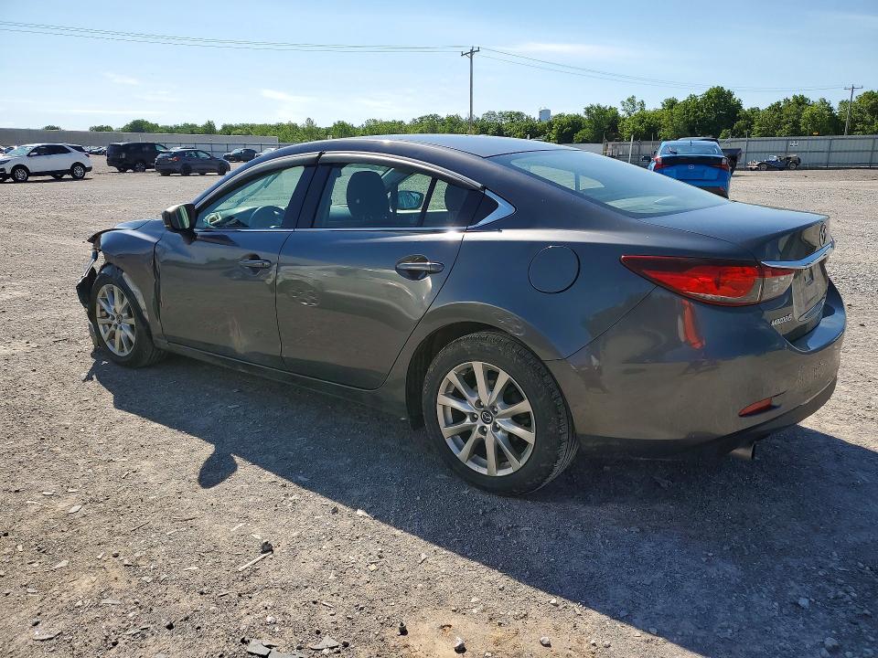 2017 Mazda 6 VIN JM1GL1U58H1112570 COPART salvage auction — FRONT END, Ny - Mv-907A Salvage Certificate, sold $1,250 on 2026-07-27 (photo 2)