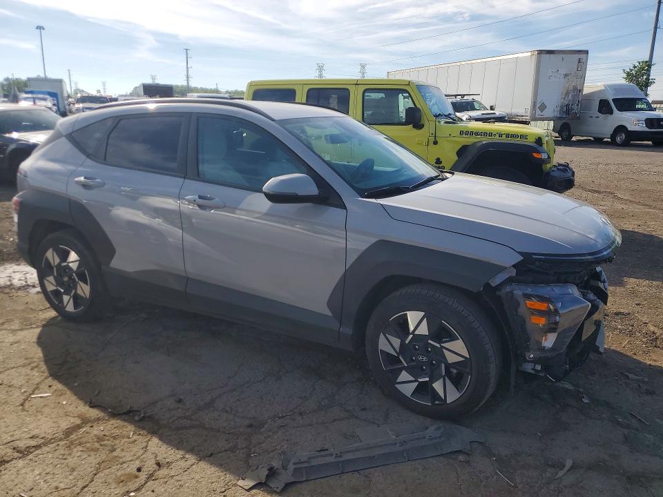 2025 Hyundai Kona VIN KM8HB3AB5SU285123 COPART salvage auction — FRONT END, Fl - Cert Of Title Slvg Rebuildable, sold $7,600 on 2026-07-22 (photo 4)
