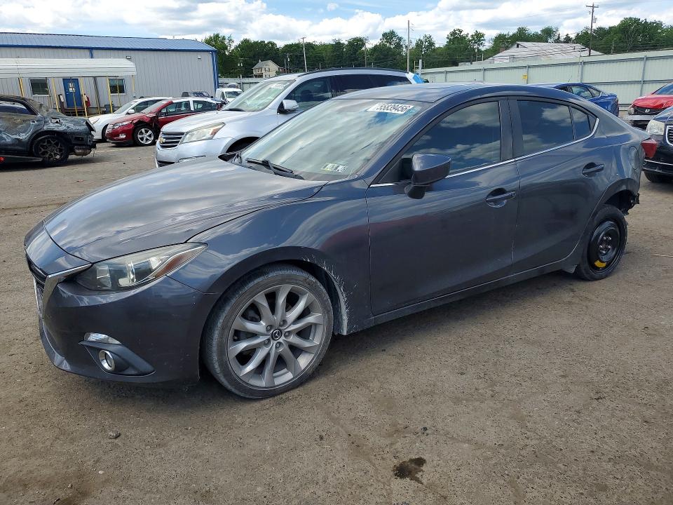 2015 Mazda 3 VIN JM1BM1V34F1220069 COPART salvage auction — REAR END, Pa - Certificate Of Salvage, sold $2,200 on 2026-07-14 (photo 1)