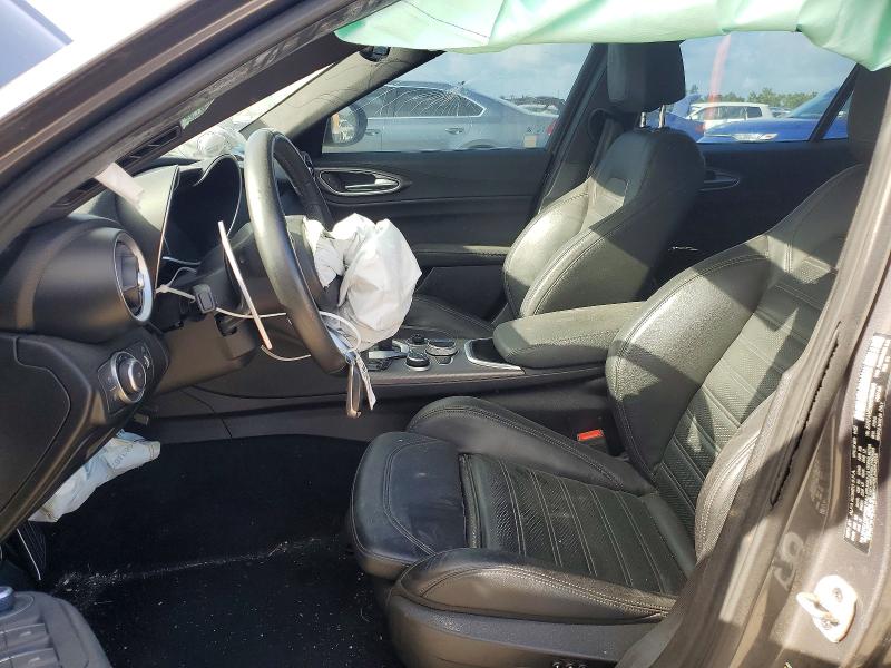2022 Alfa romeo Giulia VIN ZARFAMBN2N7660620 COPART salvage auction — SIDE, Tx - Salvage Vehicle Title, sold $4,500 on 2026-08-28 (photo 7)