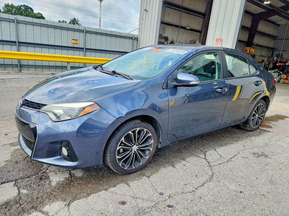 2015 Toyota Corolla VIN 5YFBURHE3FP220622 COPART salvage auction — HAIL, Ar - Certificate Of Title, sold $3,050 on 2026-07-22 (photo 1)